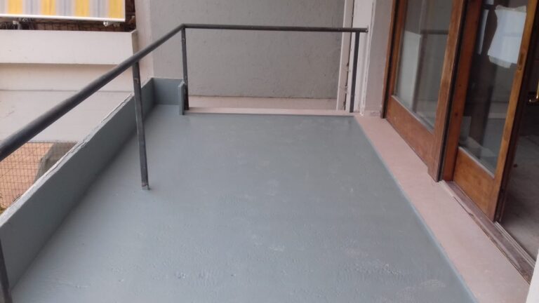 Impermeabilizzazione Terrazzo e Vasiera con Poliurea a Spruzzo